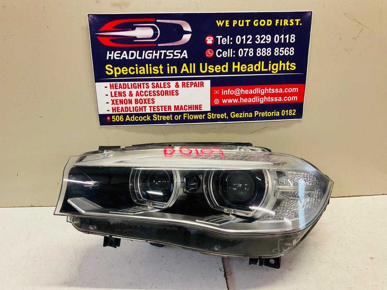 BMW F15 X5 left side xenon headlight - Private Seller BMW F15 X5 left side xenon headlight - Private Seller