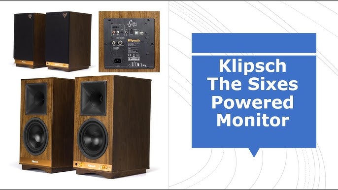 KLIPSCH HERITAGE THE SIXES POWERED MONITORS
