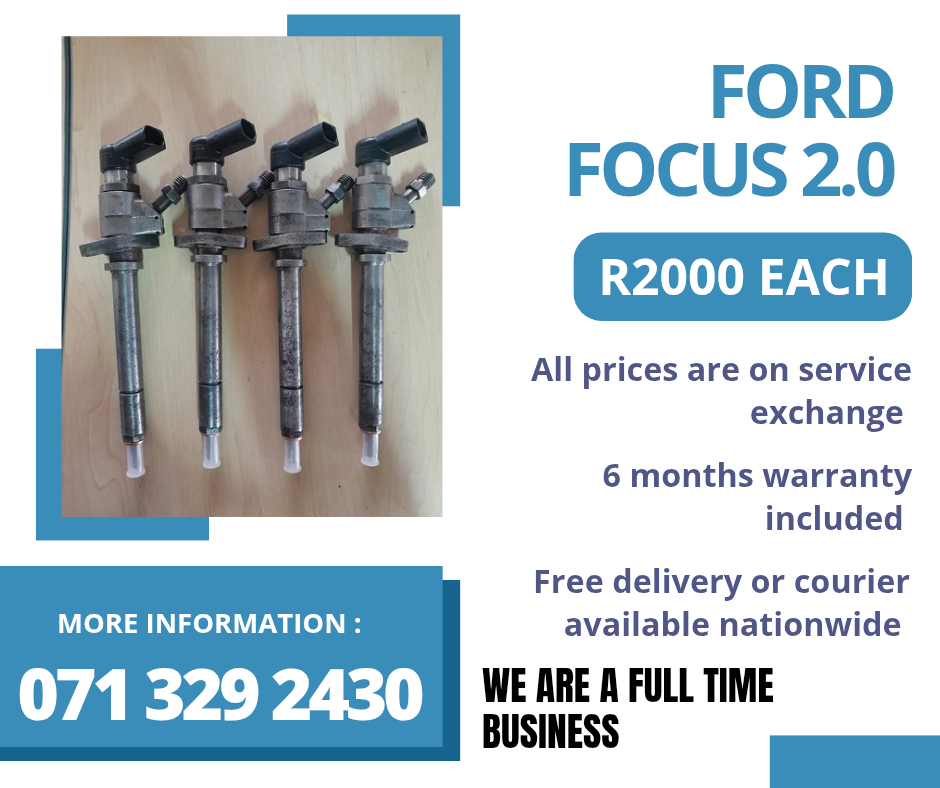 FORD FOCUS 2.0 INJECTORS FOR SALE WITH WARRANTY - Private Seller FORD FOCUS 2.0 INJECTORS FOR SALE WITH WARRANTY - Private Seller