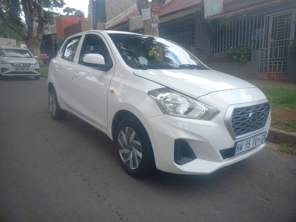 Datsun Go 1.2 petrol, 2019 Model, Manual, white color, mileage Spare key.