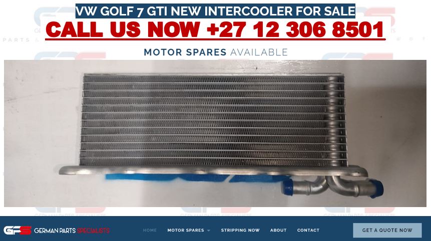 BRAND NEW VW GOLF 7 GTI INTERCOOLER FOR SALE - Private Seller BRAND NEW VW GOLF 7 GTI INTERCOOLER FOR SALE - Private Seller