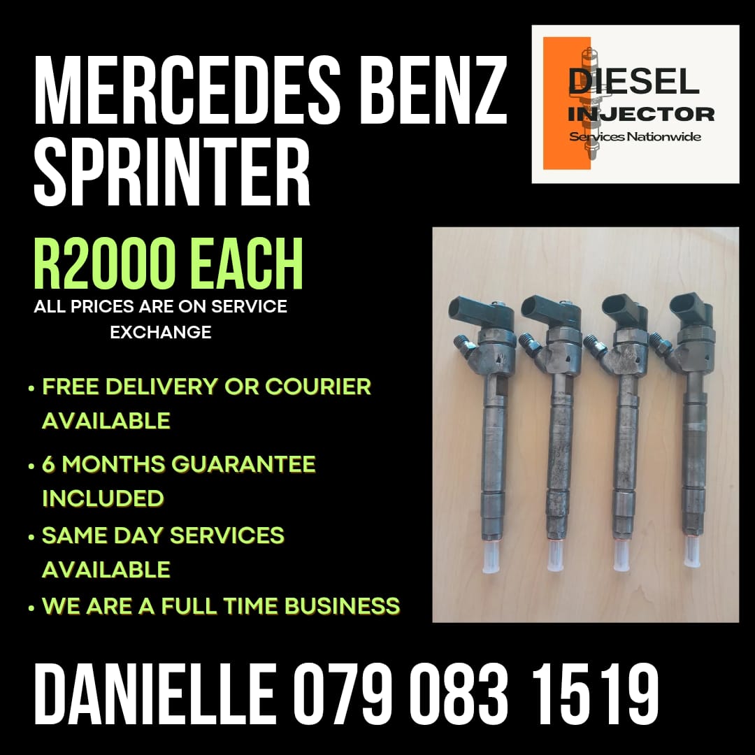 MERCEDES BENZ SPRINTER INJECTORS FOR SALE WITH WARRANTY INCLUDED - Private Seller MERCEDES BENZ SPRINTER INJECTORS FOR SALE WITH WARRANTY INCLUDED - Private Seller