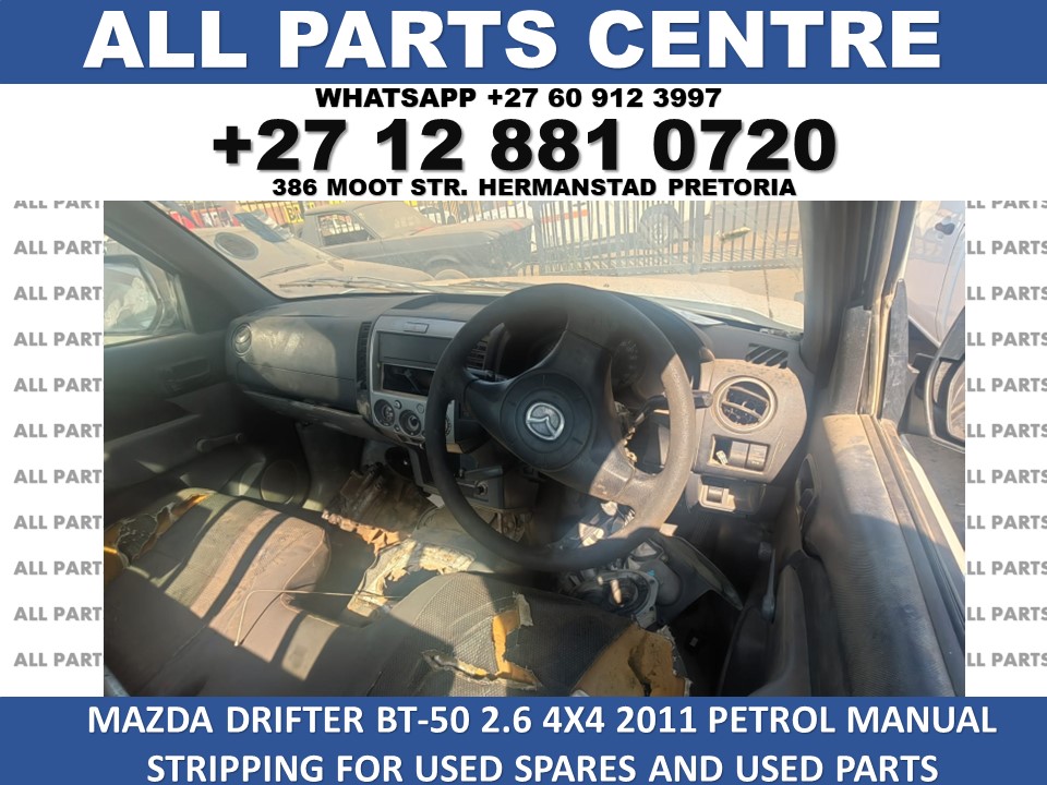 Mazda Drifter BT-50 2.6 4x4 2011 petrol manual stripping for spares
