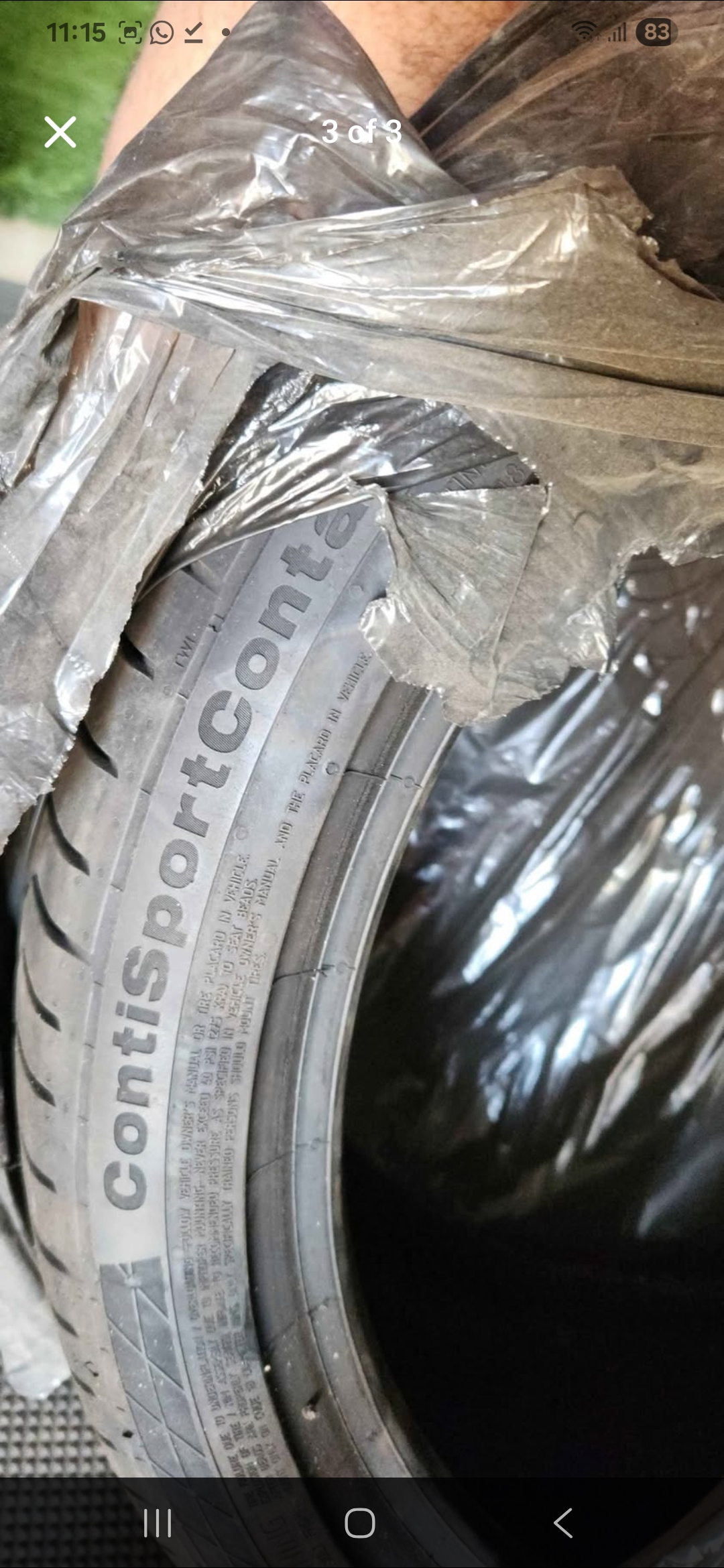 X2 Continental 215/40 R18 ContiSportContact 5