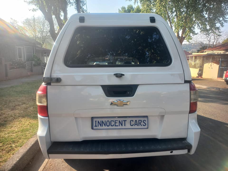 2012 CHEVROLET UTILITY BAKKIE 1.4 PETROL, MANUAL, WHITE COLOR, MILEAGE 87000KMS,