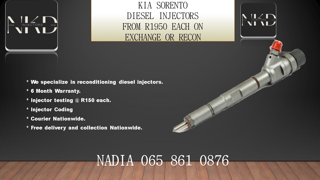 DIESEL INECTORS FOR SALE FOR KIA SORENTO - Private Seller DIESEL INECTORS FOR SALE FOR KIA SORENTO - Private Seller