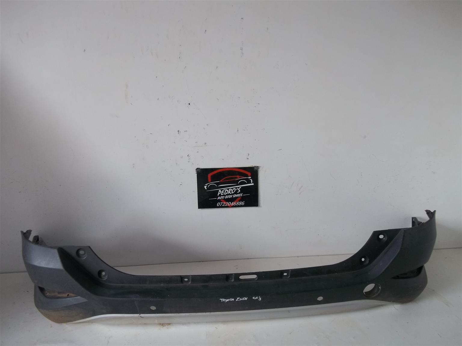 Toyota Rush rear bumper cover - Private Seller Toyota Rush rear bumper cover - Private Seller