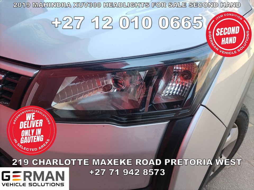 2019 Mahindra XUV300 Headlights for Sale – Pre-Owned - Private Seller