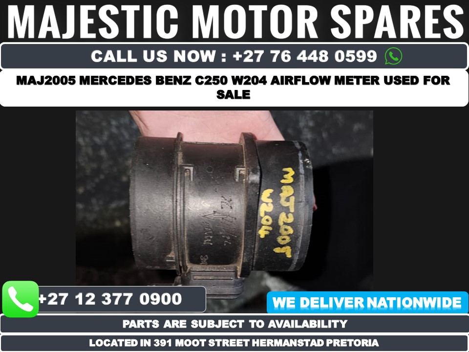 MERCEDES BENZ C250 W204 airflow meter for sale used - Private Seller MERCEDES BENZ C250 W204 airflow meter for sale used - Private Seller