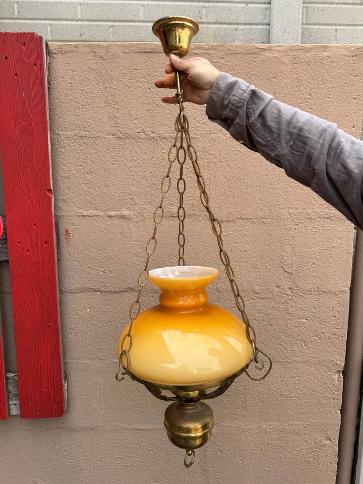 Vintage hanging lamp