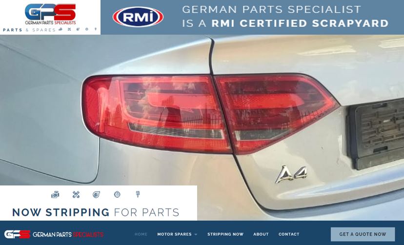 Audi A4 B8 2008 used inner and outer tail lights for sale - Private Seller