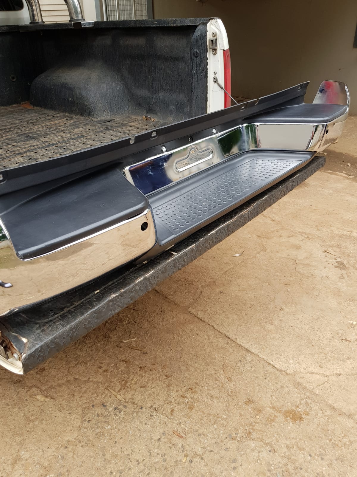 Amarok chrome back bumper with pdc holes - Private Seller