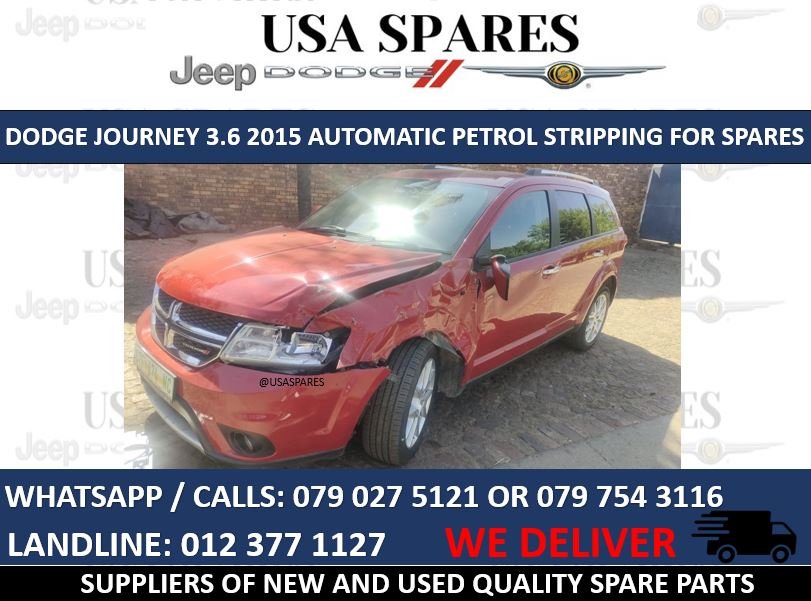 Stripping For Spares - Dodge Journey 3.6 2015 Automatic Petrol - Private Seller Stripping For Spares - Dodge Journey 3.6 2015 Automatic Petrol - Private Seller