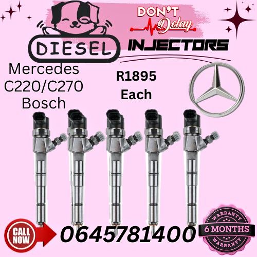 Mercedes C220/C270 bosch diesel injectors - Private Seller Mercedes C220/C270 bosch diesel injectors - Private Seller