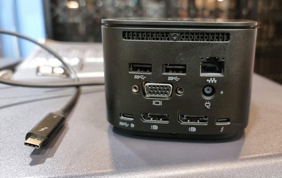 HP Thunderbolt Dock 120W G2 (2UK37AAABA) Docking Station