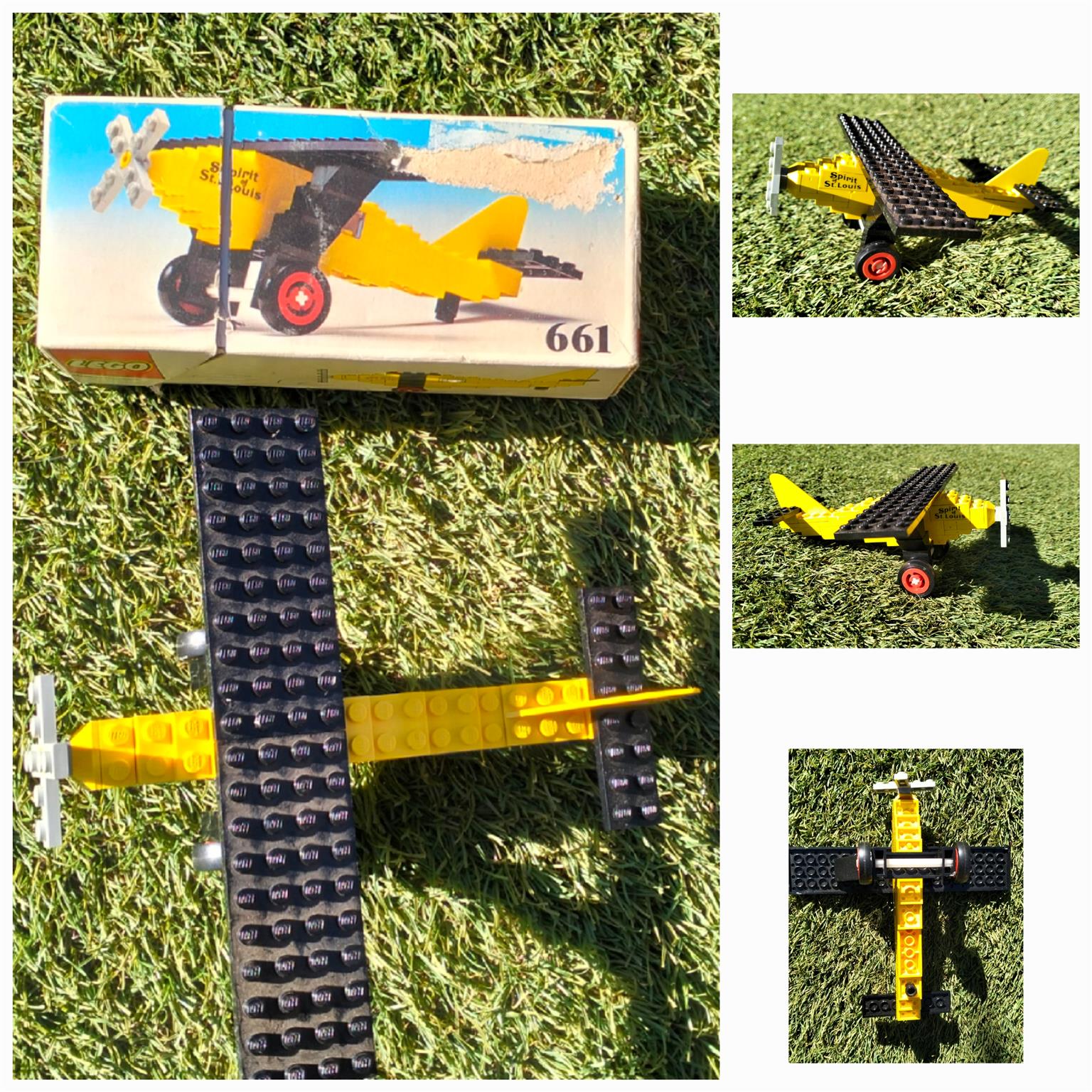661 – 'Spirit of Louis' Plane 1976 VINTAGE LEGO
