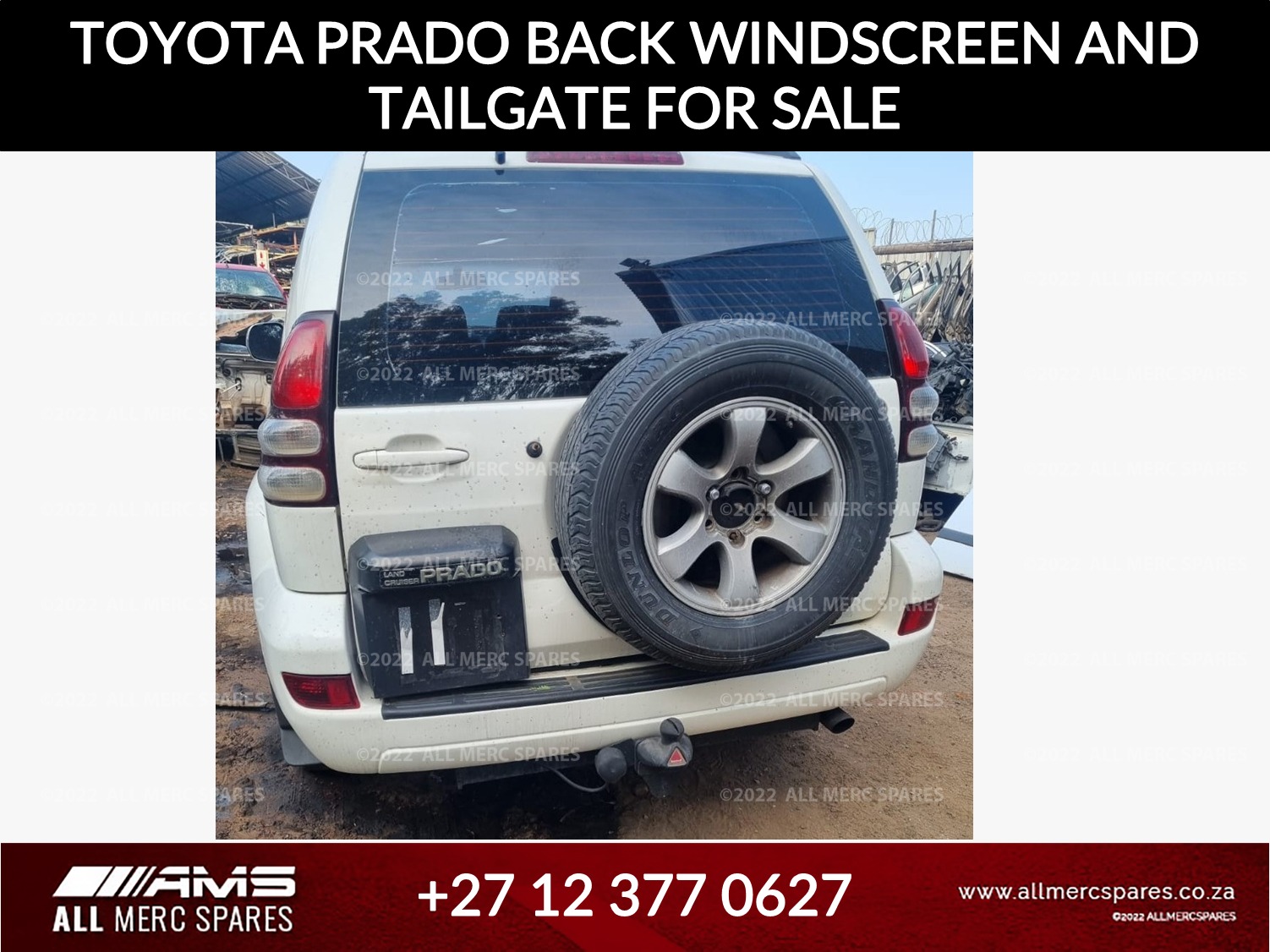 Used Toyota Prado Tailgate and Back Windshield for Sale - Private Seller Used Toyota Prado Tailgate and Back Windshield for Sale - Private Seller