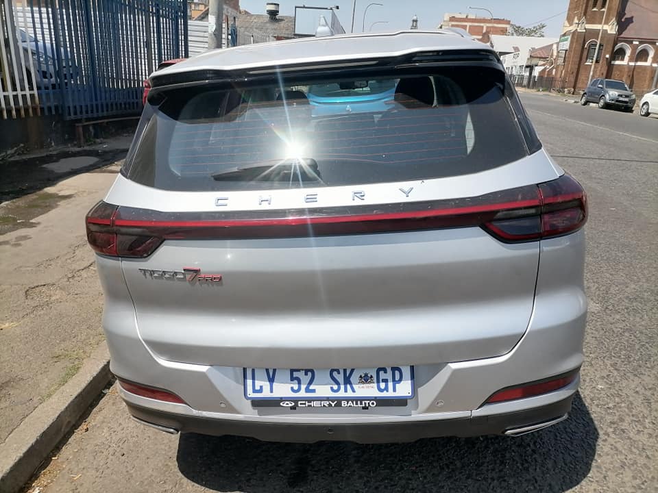 2022 Cherry Tiggo 7 Pro 1.5 SUV Automatic with a leather seat and Reserve Camera Spare key Service