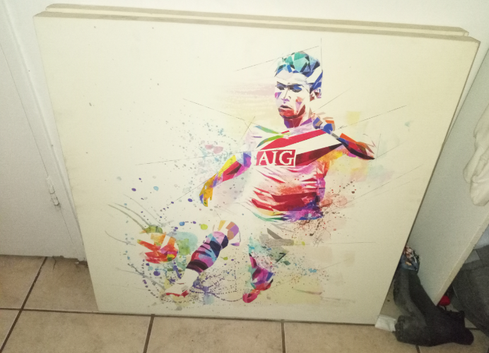 Big RONALDO PAINTING for sale