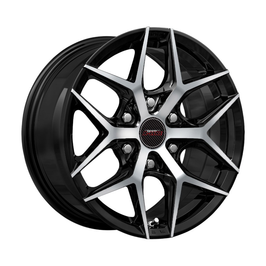 17″ A-Line Jax 6/139 Black Machine Face ET35 Alloy Wheels