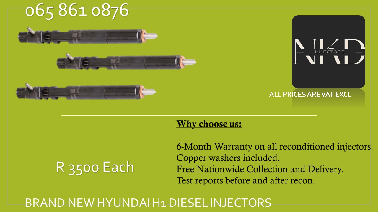 HYUNDAI H1 NEW INJECTORS FOR SALE - Private Seller HYUNDAI H1 NEW INJECTORS FOR SALE - Private Seller