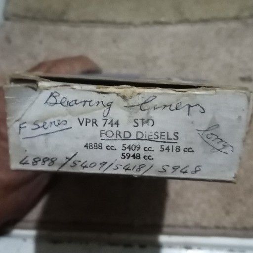 F100, bearings