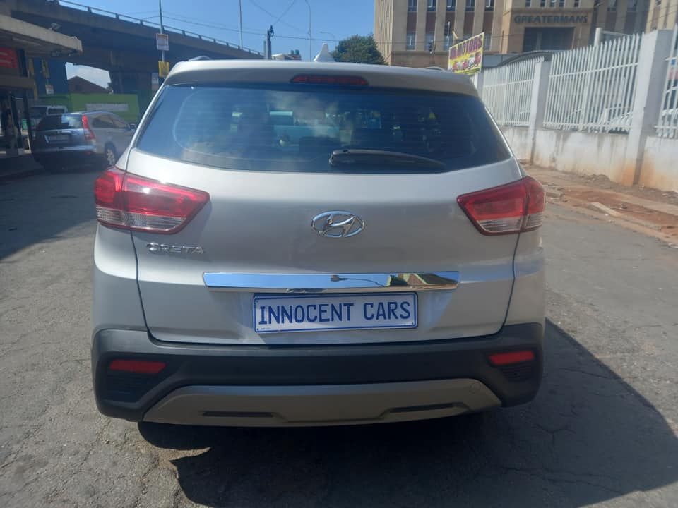 2019 HYUNDAI CRETA 1.5 PETROL, AUTOMATIC TRANSMISSION, SILVER COLOUR, MILEAGE