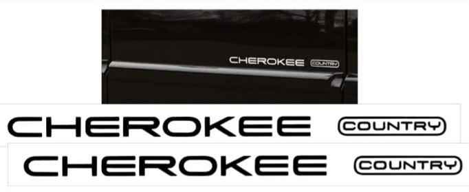 1997 Jeep Cherokee XJ stickers decals sets - Private Seller