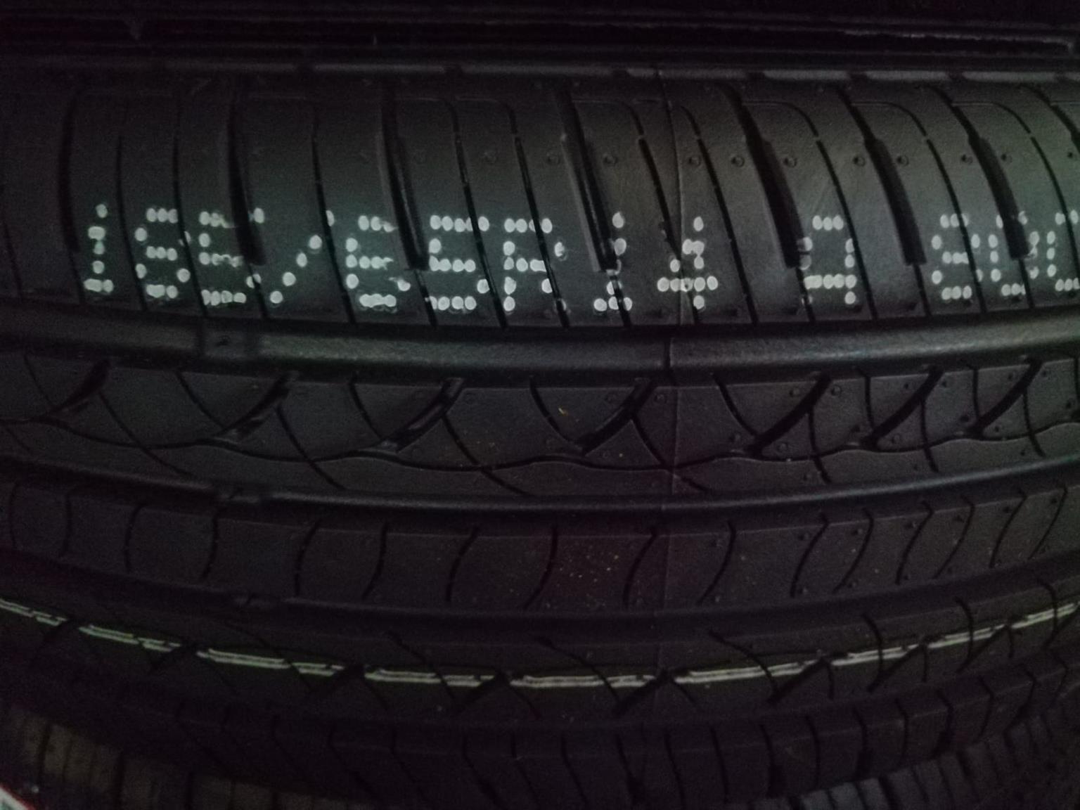 TYRES 185/65/14. New