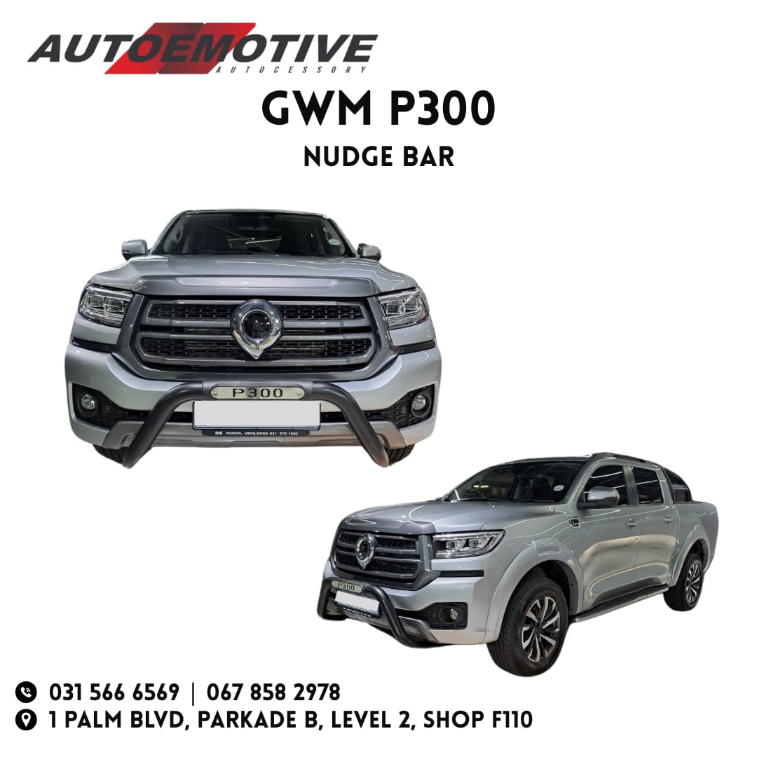 GWM P-Series Nudge Bar Black | Supplied and Fitted - Umhlanga - Private Seller