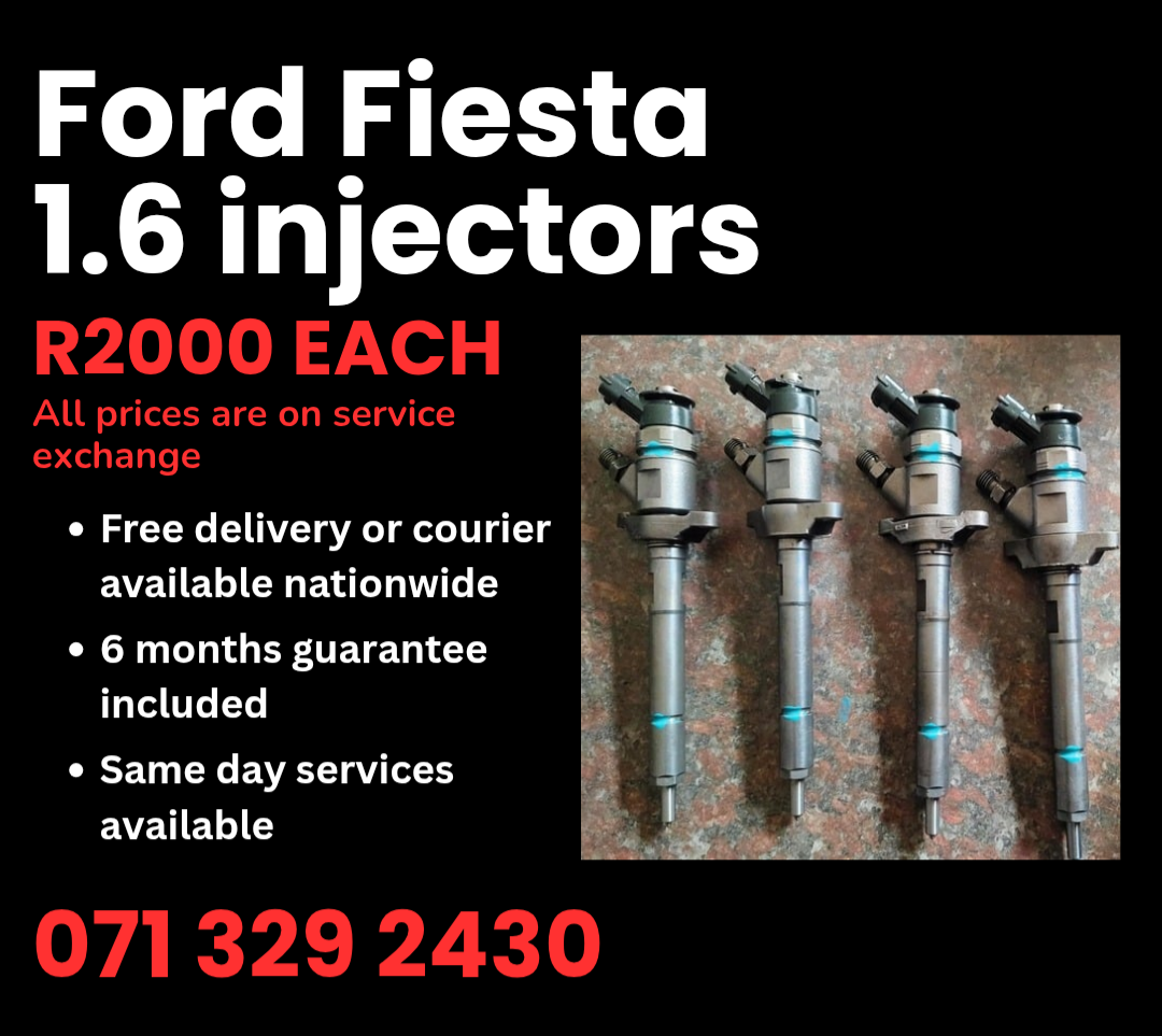 FORD FIESTA 1.6 INJECTORS FOR SALE WITH WARRANTY ON - Private Seller