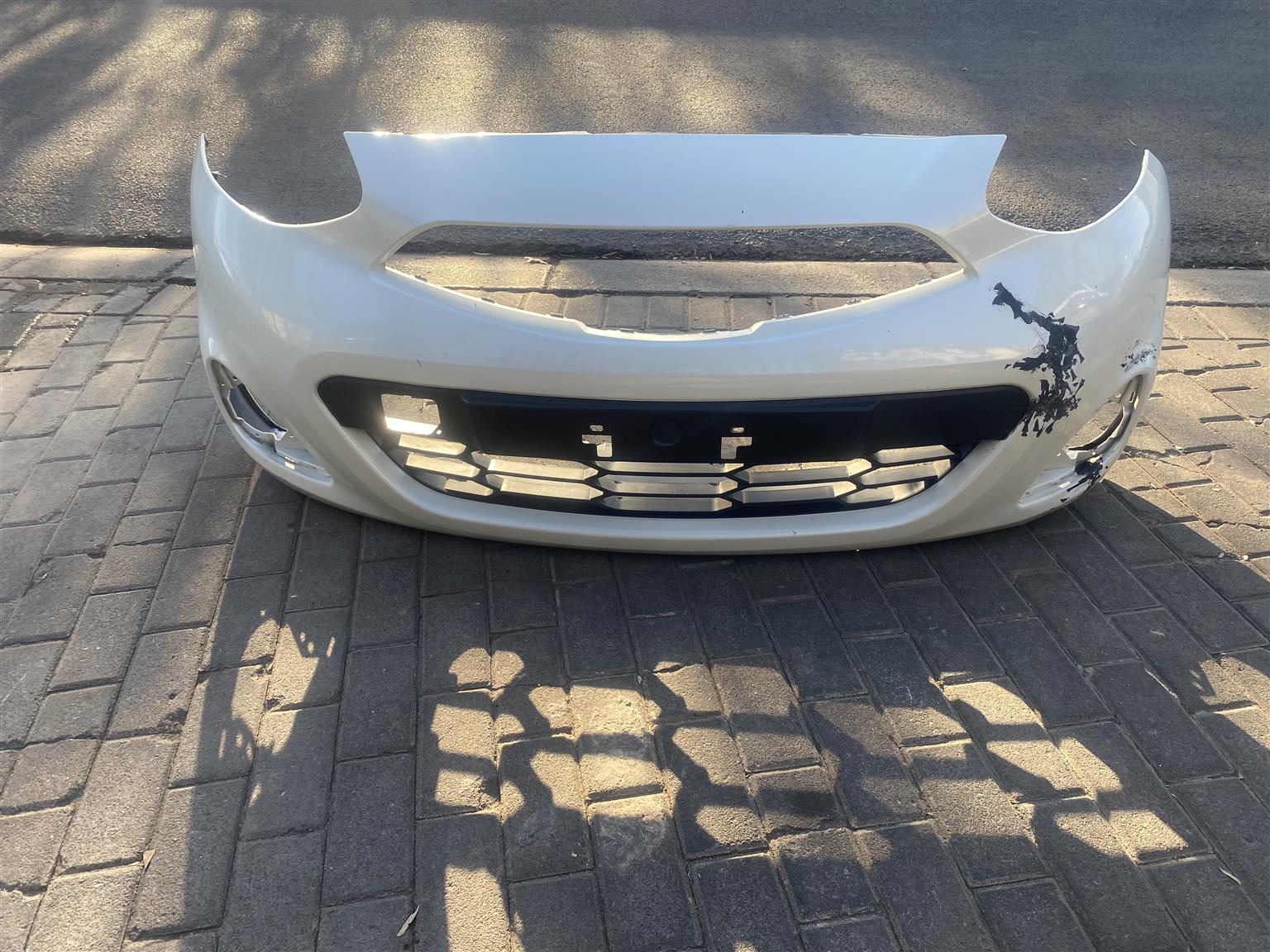 2017 NISSAN MICRA ACTIVE FRONT BUMPER FOR SALE. IN EXCELLENT CONDITION
