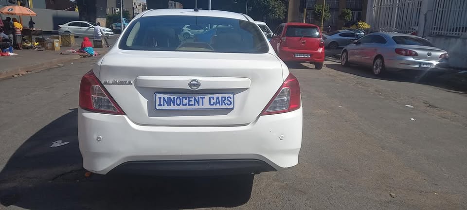 2018 NISSAN ALMERA 1.5 MANUAL TRANSMISSION, PETROL, WHITE COLOUR