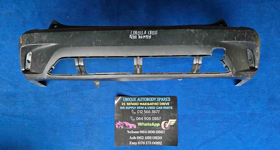 Toyota Corolla Cross Rear Bumper