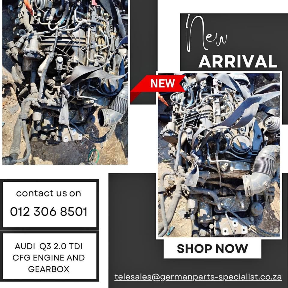 Audi Q3 2.0 TDI CFG Engine And Gearbox FOR SALE - Private Seller Audi Q3 2.0 TDI CFG Engine And Gearbox FOR SALE - Private Seller