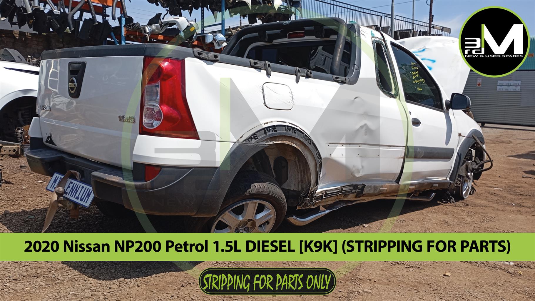 2020 Nissan NP200 Safety Pack 1.5 dCi w. A/C (STRIPPING FOR PARTS) - Private Seller 2020 Nissan NP200 Safety Pack 1.5 dCi w. A/C (STRIPPING FOR PARTS) - Private Seller