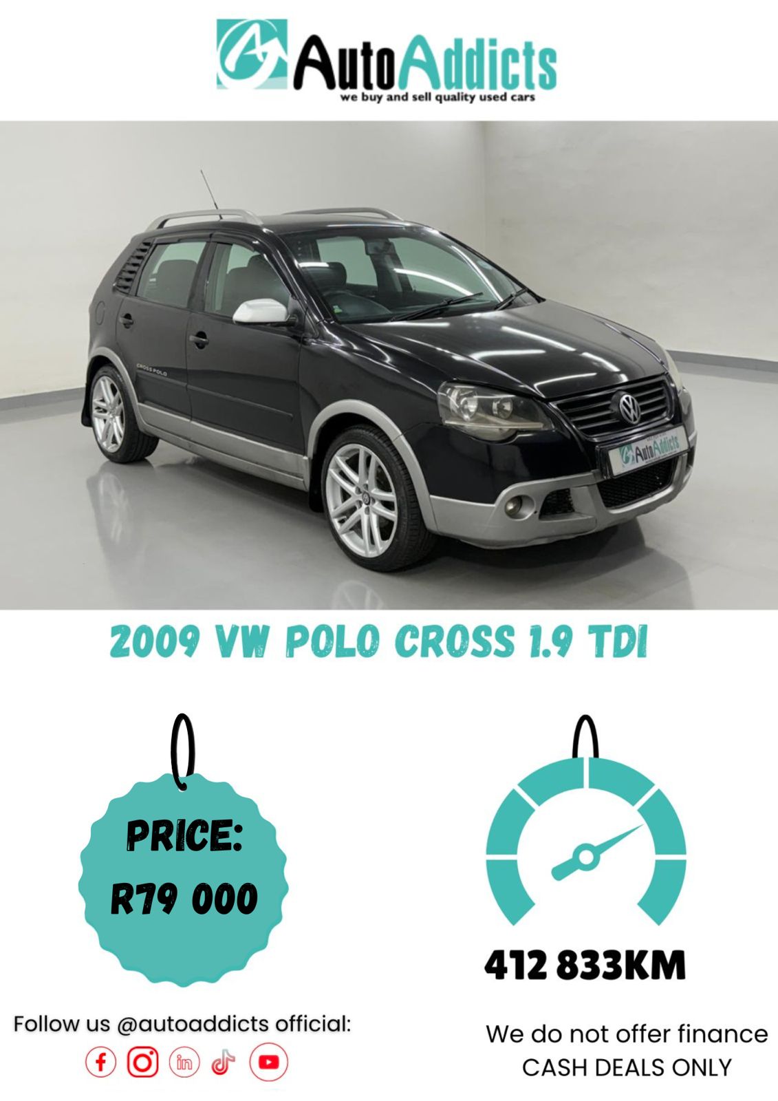 Used 2009 Volkswagen Cross Polo 1.9TDI - Private Seller Used 2009 Volkswagen Cross Polo 1.9TDI - Private Seller