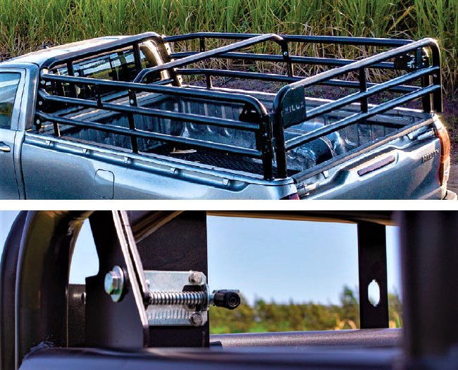 CATTLE RAILS FOR TOYOTA HILUX