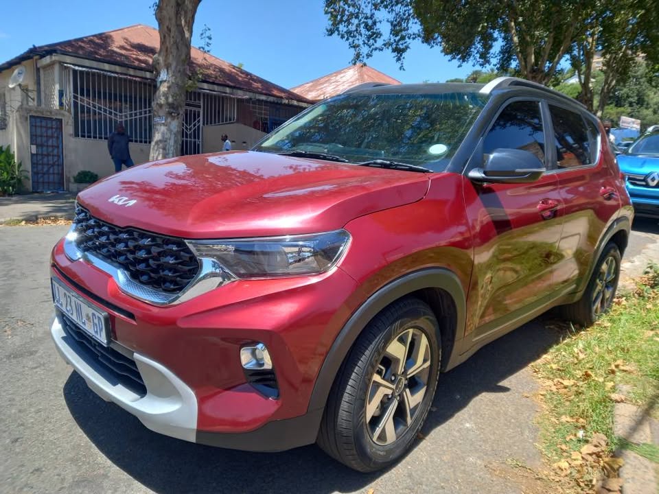 2023 KIA SONET ENG 1.5 PETROL, AUTOMATIC TRANSMISSION, MAROON COLOR