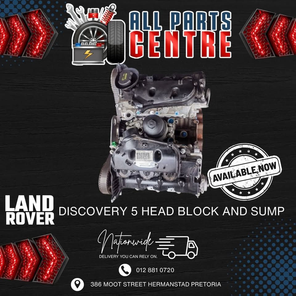 Land Rover Discovery 5 Head Block & Sump - Private Seller Land Rover Discovery 5 Head Block & Sump - Private Seller