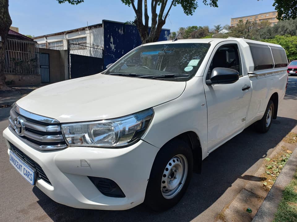 2019 TOYOTA HILUX 2.4 GD6 DIESEL, MANUAL, WHITE COLOR, MILEAGE PRICESPARE KEY