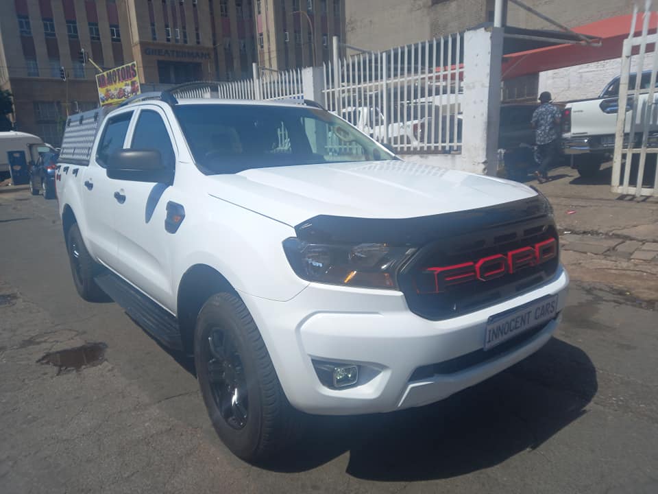2021 FORD RANGER 2.2 DIESEL, DOUBLE CAB, AUTOMATIC, WHITE COLOUR,  MILEAGE 94000KM