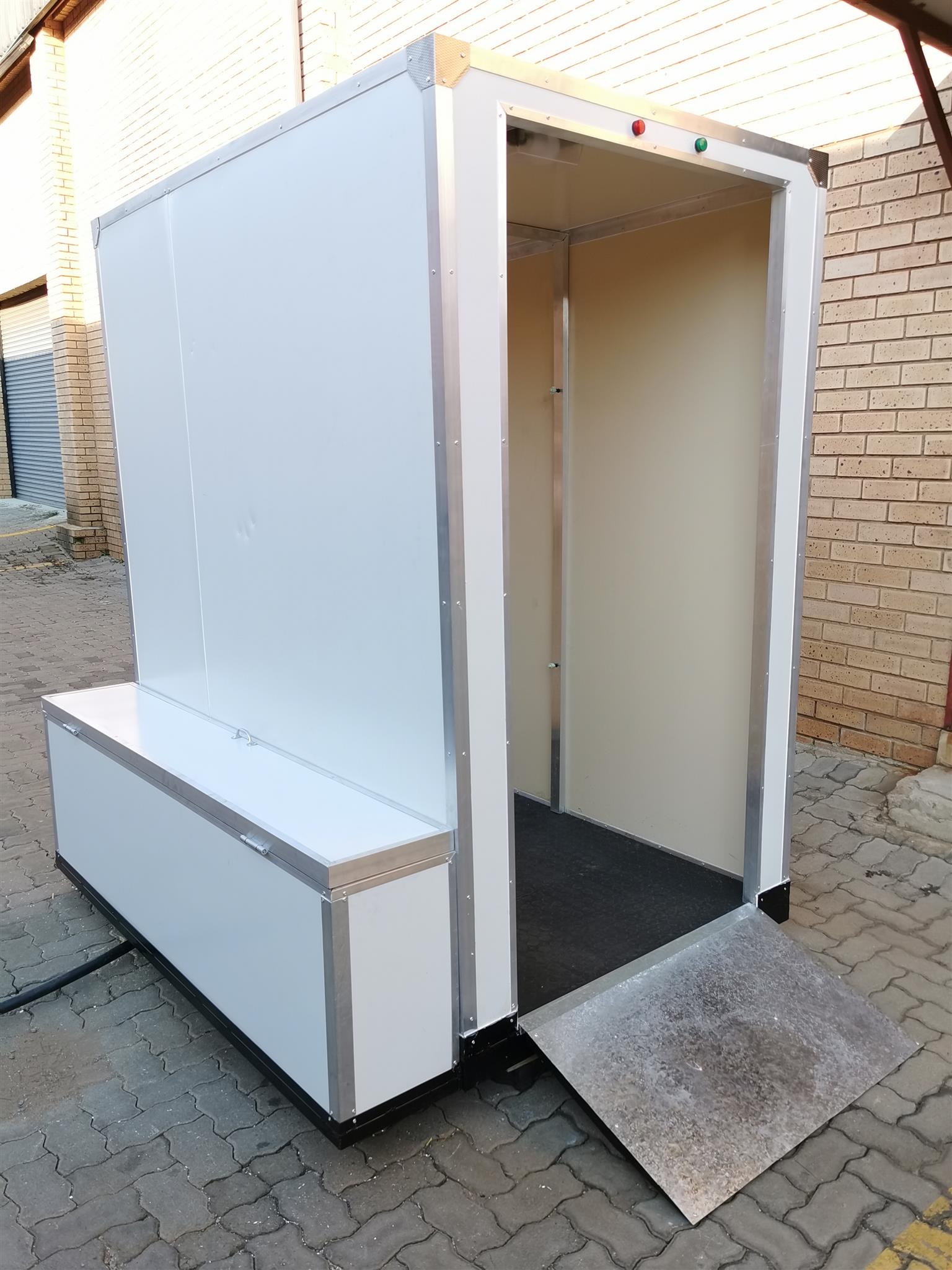 Self disinfecting booth for sale
