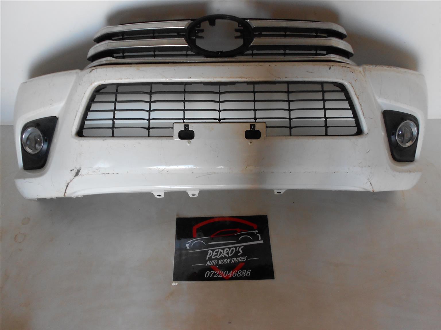Toyota GD6 CHROME COMPLETE BUMPER