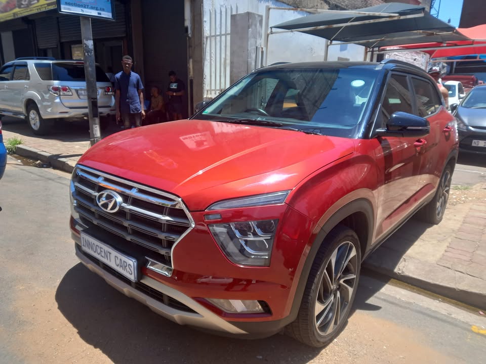 2021 HYUNDAI CRETA 1.4 PETROL, AUTOMATIC TRANSMISSION, MAROON COLOUR, MILEAGE