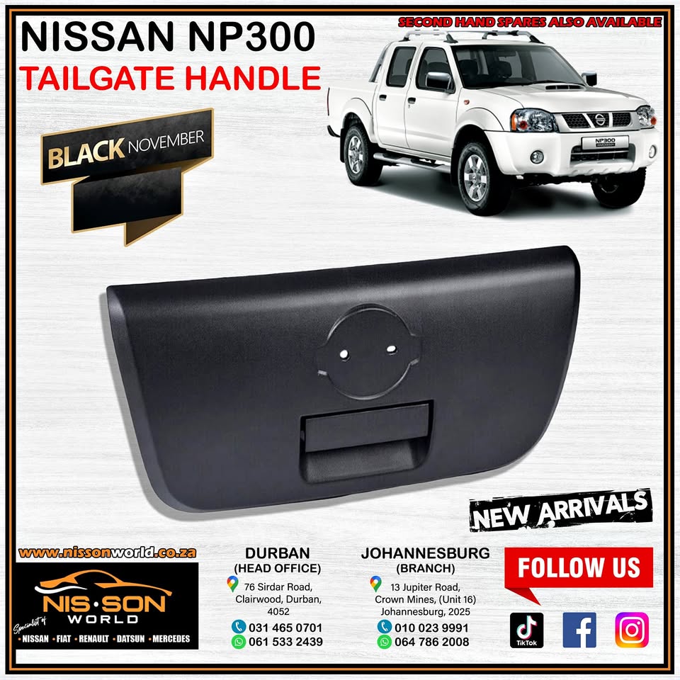 Nissan NP300 Tailgate Handle - Private Seller Nissan NP300 Tailgate Handle - Private Seller