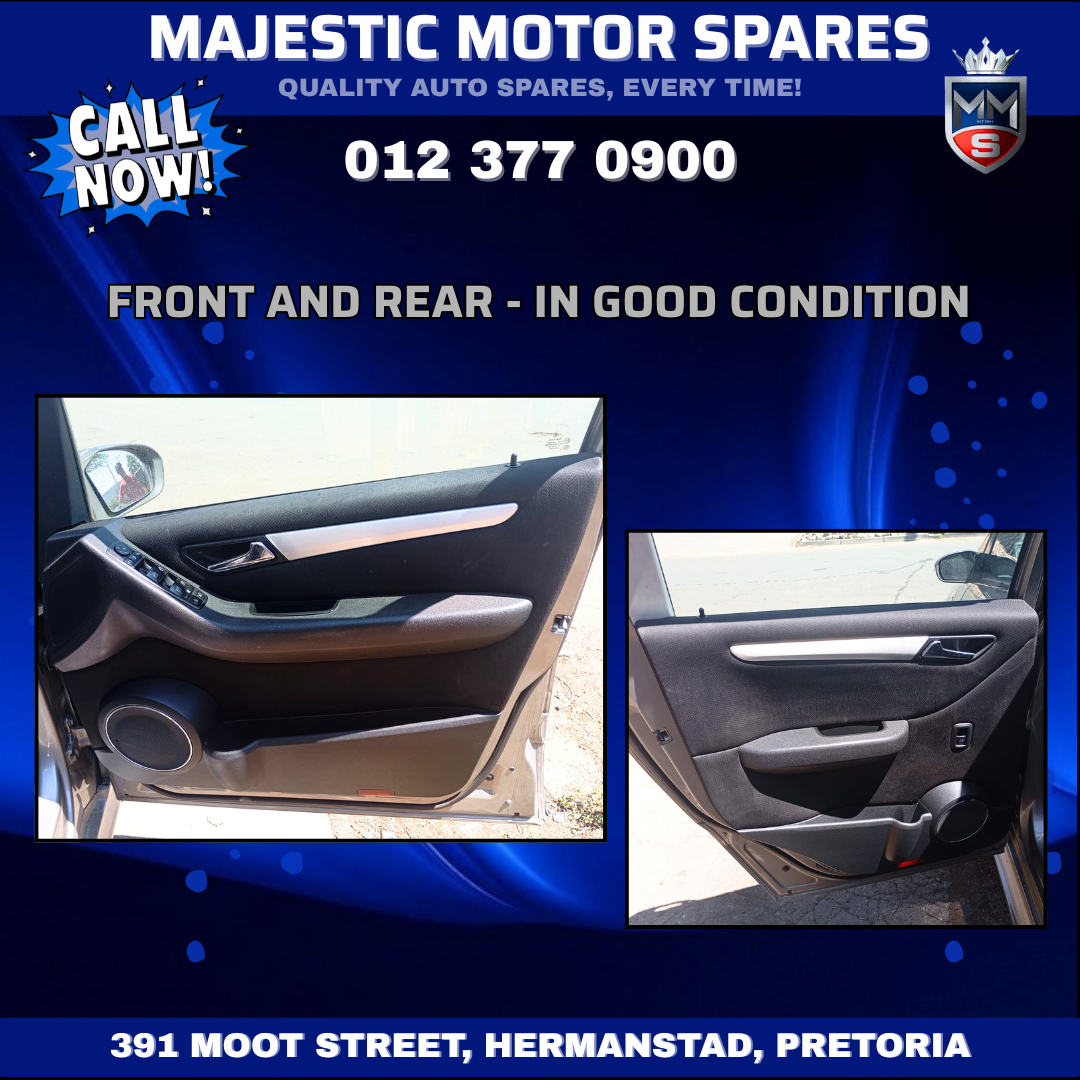 Mercedes-Benz B200 Turbo W245 Door Panels for Sale - Private Seller Mercedes-Benz B200 Turbo W245 Door Panels for Sale - Private Seller