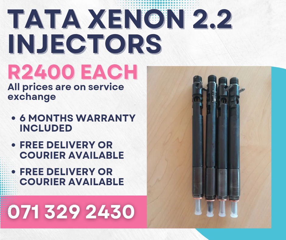 TATA XENON 2.2 INJECTORS FOR SALE WITH WARRANTY - Private Seller TATA XENON 2.2 INJECTORS FOR SALE WITH WARRANTY - Private Seller