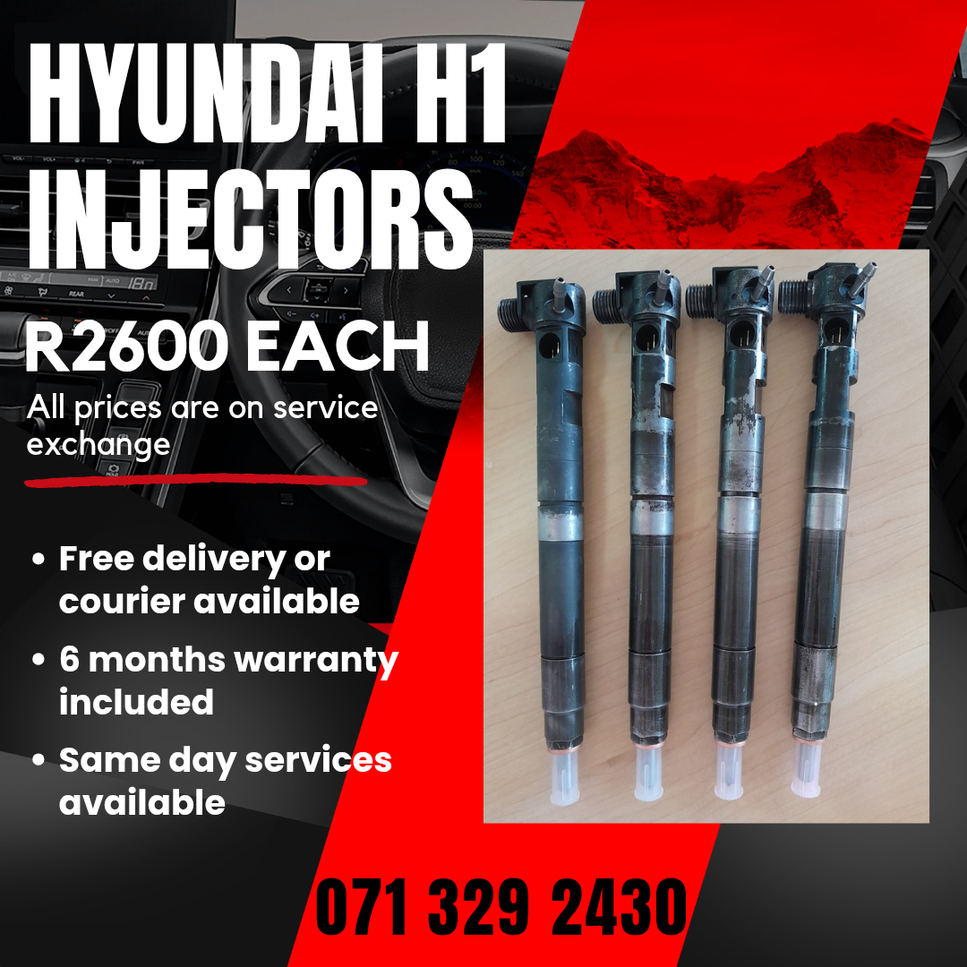 HYUNDAI H1 INJECTORS FOR SALE WITH WARRANTY ON - Private Seller HYUNDAI H1 INJECTORS FOR SALE WITH WARRANTY ON - Private Seller