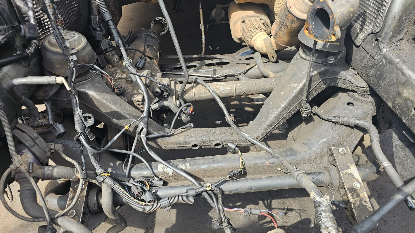 2007 AUDI Q7 3.0 tdi front subframe crossmember for sale used